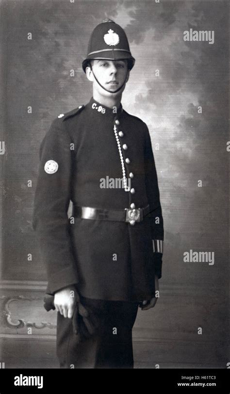 Vintage 1920s English Police Officer