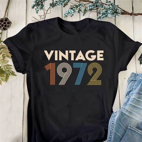 Vintage 1972 T-Shirts & Shirt Designs Zazzle