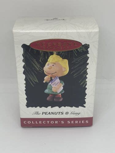 Vintage 1996 Hallmark The Peanuts Gang SALLY Dear Santa