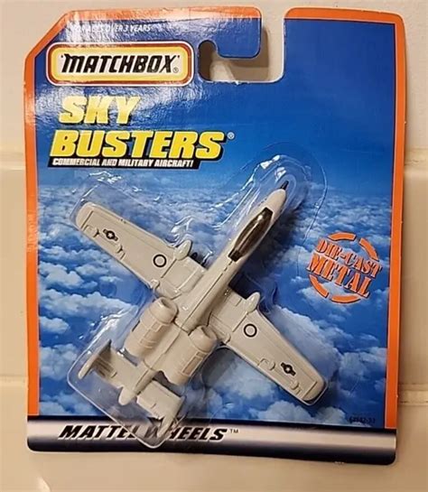 Vintage 1999 Matchbox Military Sky Busters A10 Thunderbird (Warthog …