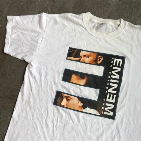 Vintage 2002 Eminem The Eminem Show T Shirt Size Large Anvil