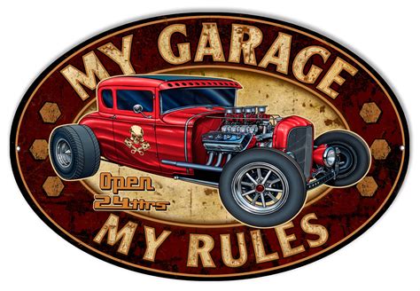 Vintage Auto Garage Sign