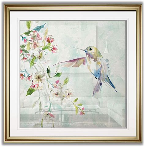 Vintage Bird Wall Art - Hummingbird Pictures for Wall - amazon.com