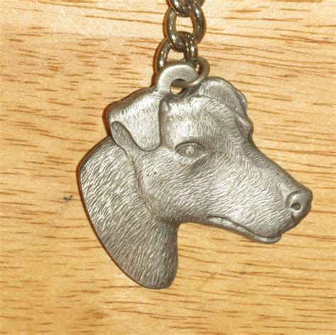 Vintage Boston Terrier Love Keychain RAWOLIFFE PEWTER 1982 …