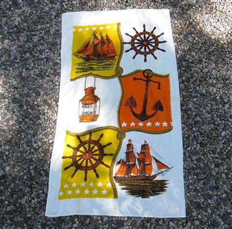 Vintage Cannon Beach Towel Pretty Woman Lady Oriental Dishes ... - eBay