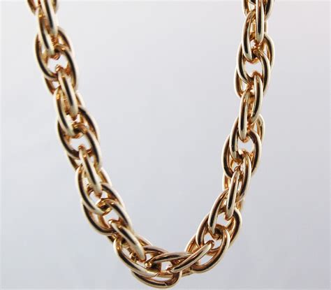 Vintage Chain Necklaces - 9,844 For Sale at 1stdibs