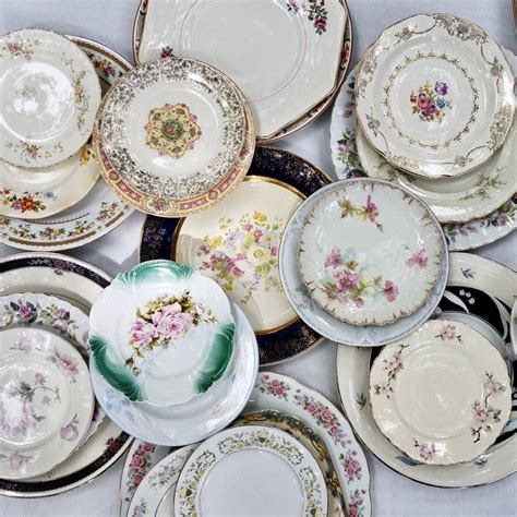 Vintage China Rental Dinnerware for Weddings & Events …