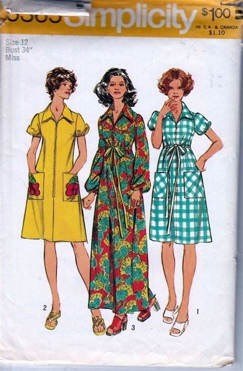 Vintage Clothing Patterns For Sale