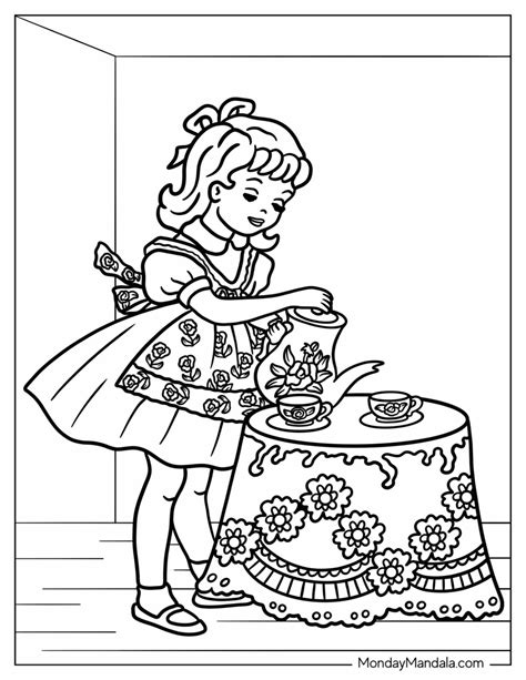 Vintage Coloring Pages