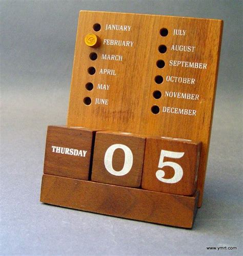 Vintage Desk Top Block Calendar Block Calendar Vintage Etsy Vintage