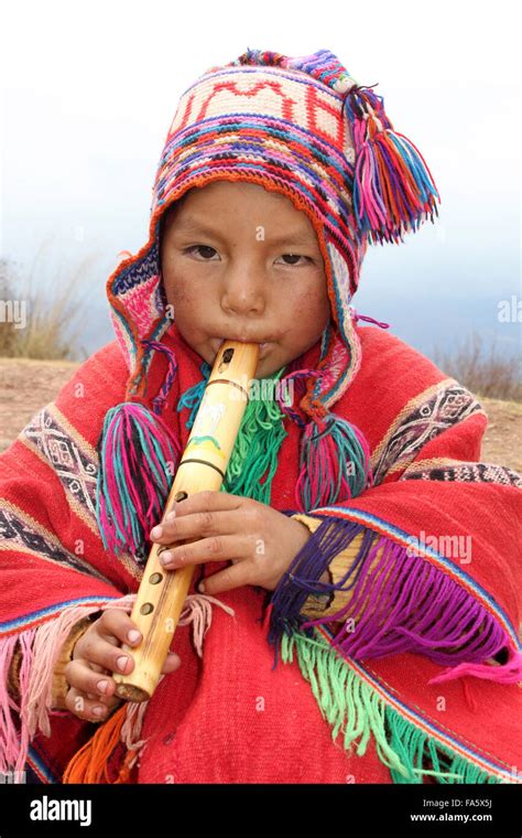 Vintage Doll Wood Wool Del Cusco Peru Girl Playing Flute ... - eBay