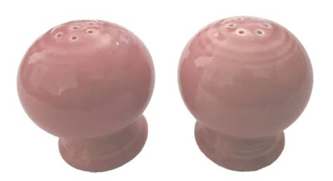 Vintage FIESTAWARE Pink Salt & Pepper Shaker Fiesta …