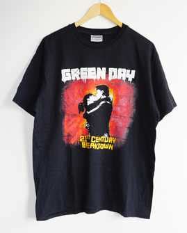 Vintage Green Day T-Shirt Adult Medium Black 21st …