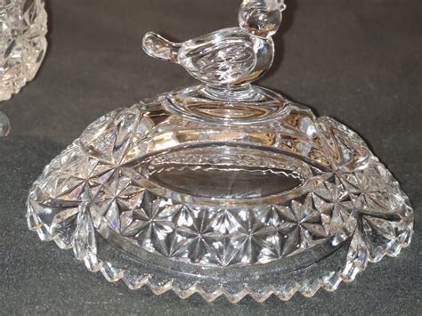 Vintage Hofbauer Byrdes Crystal Candy Dish eBay