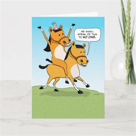 Vintage Horse Birthday Cards Zazzle