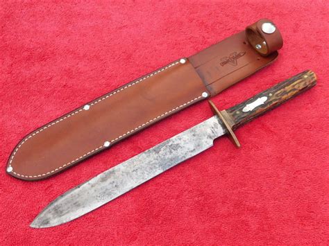 Vintage J. Russell Green River Works U.S.A Made !! Bowie …