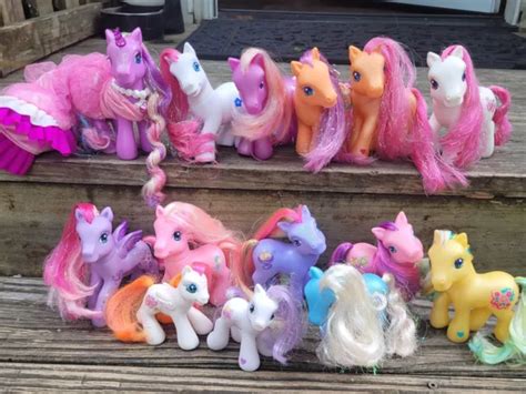 Vintage My Little Pony G3 Huge Bundle Lot 49 Brushes and …