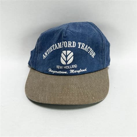 Vintage New Holland Boomer Tractor Adjustable Snapback Hat