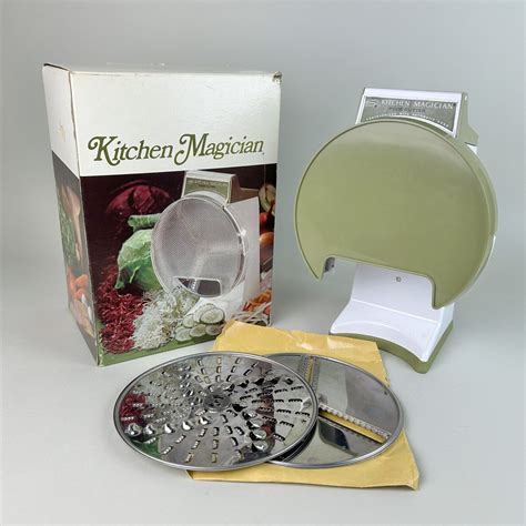 Vintage Popeil Kitchen Magician Food Cutter Slicer Shredder - eBay