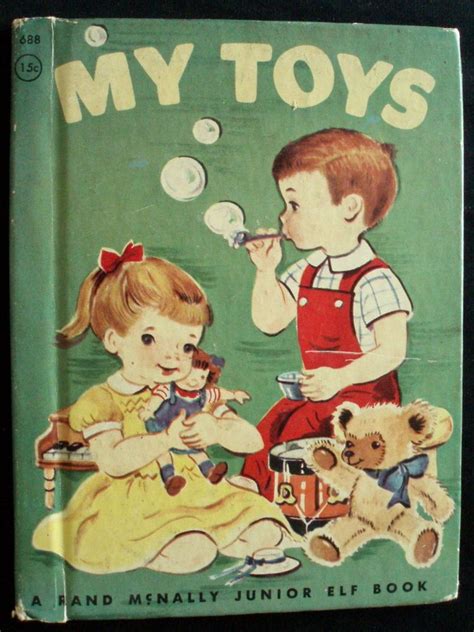 Vintage Rand McNally Junior elf book My Toys 1955 eBay