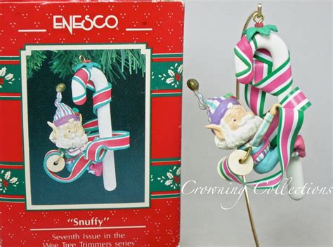 Vintage Snuffy Wee Tree Trimmers ENESCO Christmas Ornament …