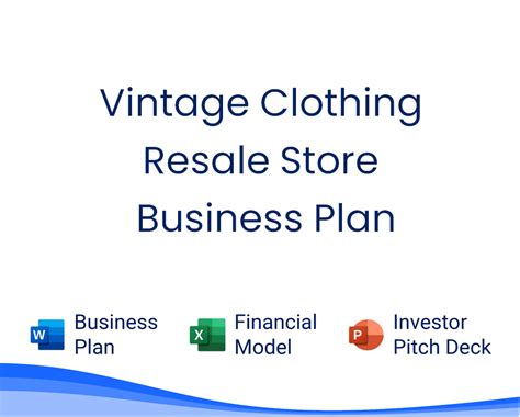 Vintage Store Business Plan - Lean