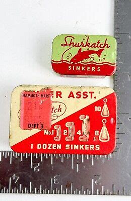 Vintage Werbung Schmuck Set Shurkatch Sinkers Royal Crown