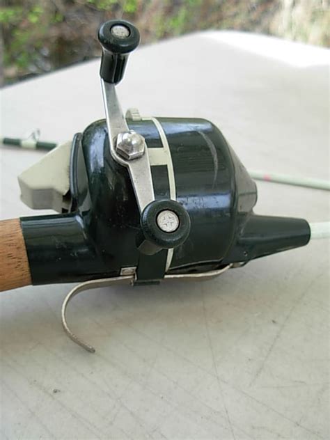 Vintage Zebco Rod And Reel, Zebco Cajun Line Smooth Cast Fishing