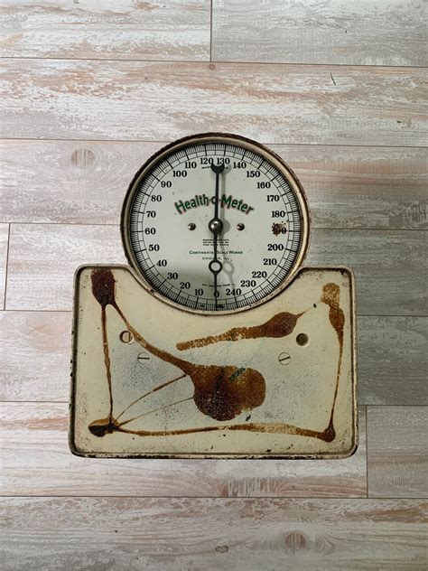 Vintage health o meter scale. Things To Know About Vintage health o meter scale. 