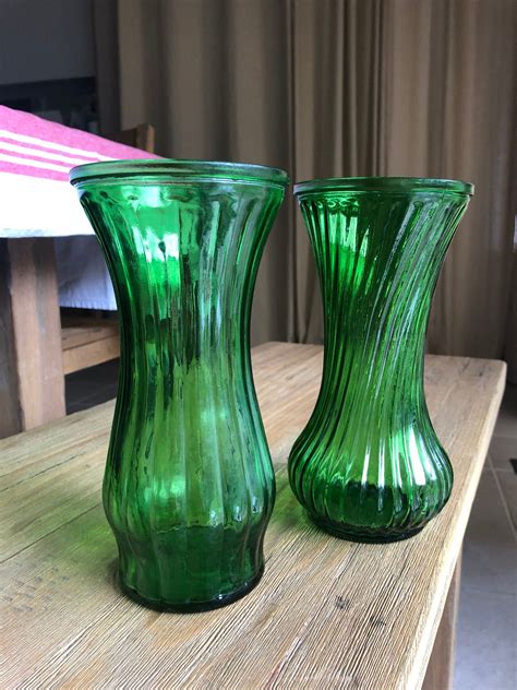 Vintage hoosier glass vases. planters and pots prints fine art ceramics. Vintage Hoosier Glass Vase, Number 4089 This is a vintage Hoosier Glass vase stamped with the number 4089-B. The vase is ribbed glass with a unique shape. It would make the perfect addition to any home or an excellent housewarming gift. The vase is in excellent vintage condition, free of cracks or. 