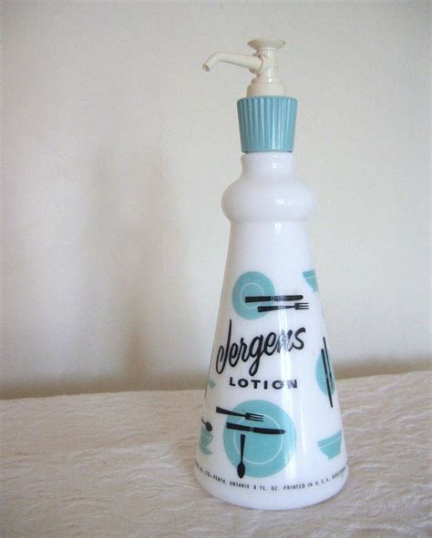 Vintage Jergens Lotion Plastic Yellow Bottle With Pump Some Lotion Inside Pre-Owned C $27.39 Top Rated Seller Buy It Now kandmsbest (117) 100% +C $31.38 shipping from United States Sponsored VINTAGE JERGENS LOTION MILK GLASS BOTTLE PINK ROSE 8OZ PUMP STYLE EMPTY Pre-Owned C $68.66 relaxitsruss (1,218) 99.2% or Best Offer from United States. 