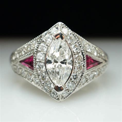 Vintage marquise engagement ring. Things To Know About Vintage marquise engagement ring. 