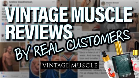 Vintage muscle reviews. Vintage Muscle have some great supplements that work with Proper diet and weight training. 💪💪💯💯. This has really helped me in my journey gives me that energy and motivation I was lacking. I'm a 44 year old man who has had severe weight gain up 387.5 lbs due to several medical issues. 