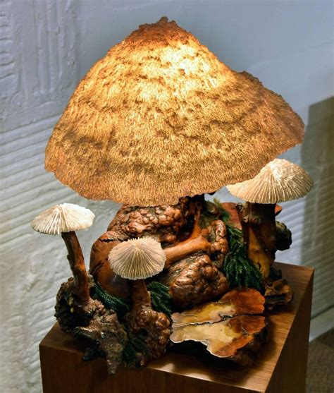 Vintage mushroom lamp. .  ...