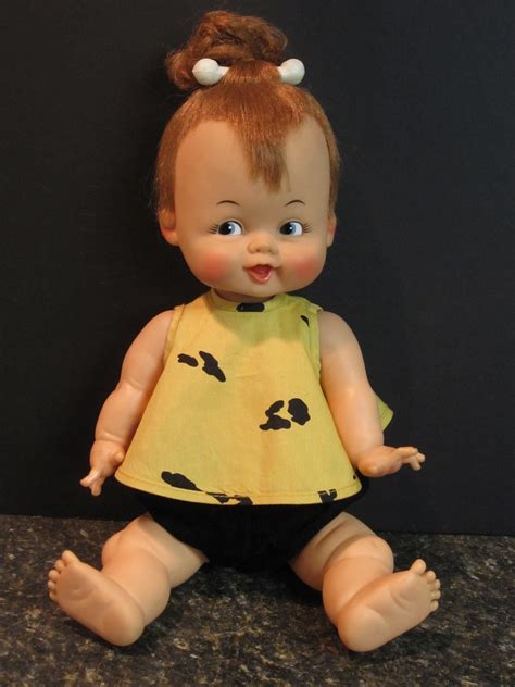 Vintage pebbles flintstone doll. Vintage Pebbles Doll Hanna Barbera Flintstones From RARE RELIABLE TOYS Not IDEAL. Opens in a new window or tab. Pre-Owned. C $108.69. Top Rated Seller Top Rated Seller. ... Vintage Flintstones Pebbles 12" Applause Doll Soft Rubber Head 1995 26921 Nice. Opens in a new window or tab. C $39.39. 