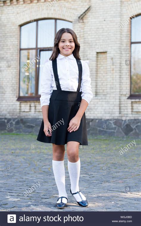 Vintage schoolgirl uniform Stock Photos and Images