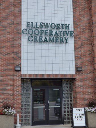 Vintage thermometer Ellsworth Cooperative Creamery Ellsworth …