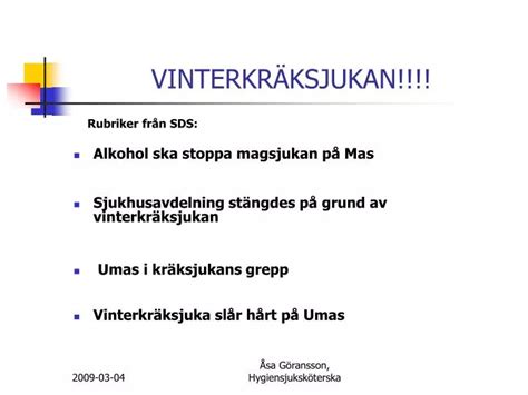 Vinterkr&auml;ksjuka &ndash; orsak, symtom och behandling