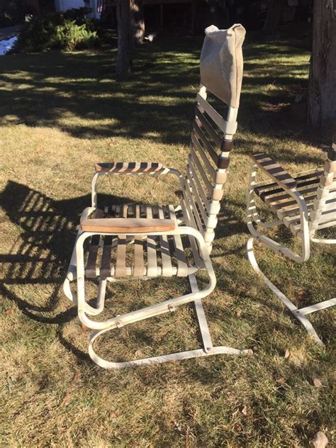 Vinyl Strap Patio Chairs - Etsy Singapore