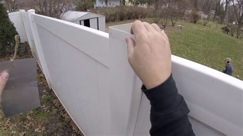 Vinyl fence repair. The Vinyl Fence Repair Kit was created with the DIYer in mind. We created our kits so the average homeowner can do a fence repair in minutes. The intimidating broken vinyl fence no longer takes days of works, phone calls and hassle but minutes and all without having to take apart the fence. 