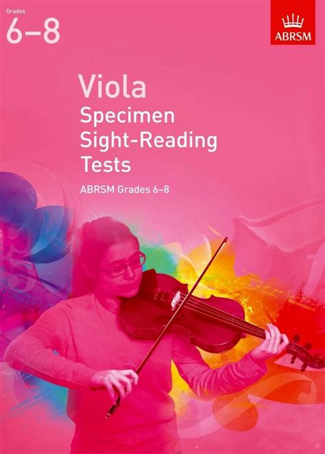 Viola sight reading excerpts.  Includes many specimen tests for the revised sight-reading re...