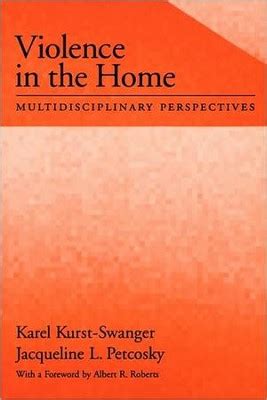 Read Violence In The Home Multidisciplinary Perspectives By Karel Kurstswanger