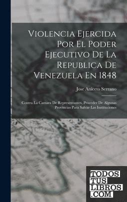 Violencia ejercida por el poder ejecutivo de la republica de venezuela en 1848: contra la camara. - Handbook of porous media third edition.
