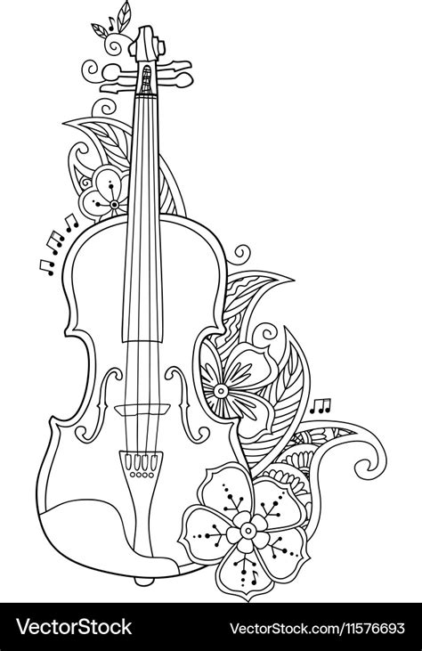 Violin Coloring