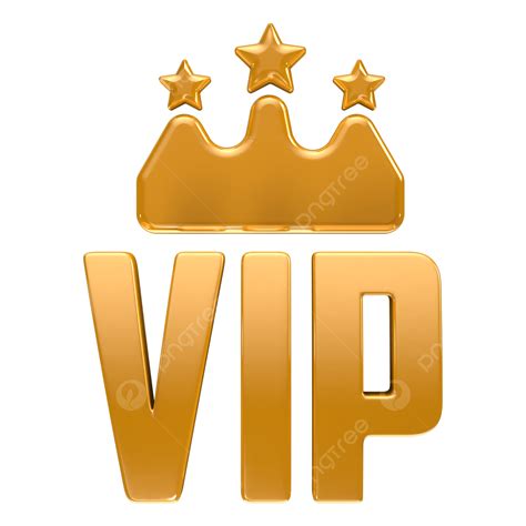 Vip Gold 3d Png Free PNG and PSD - Pngtree