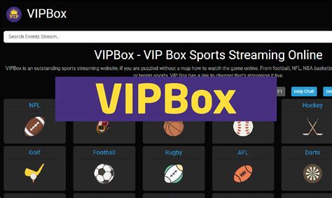 Vip box sports free. VIPBox Search VIPBox - VIP Box Sports Streaming Online VIPBox is an outstanding sports streaming website, if you are puzzled without a map how to watch the game online. From football, NFL, NBA baske... vipbox.lc. VIPBox a unique place to watch sports live streaming online. VIPBox provides quality live streaming information for live sports ev... 