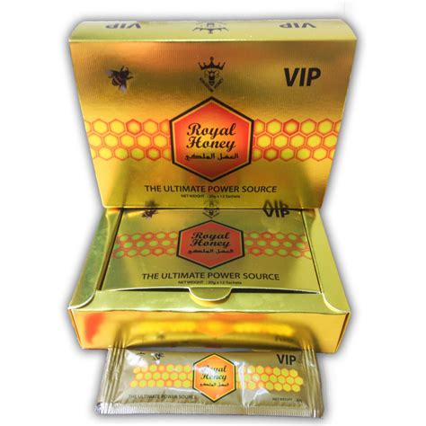 Royal-ty Honey 12 Sachets X 20 Grams For Him And Her Made In 