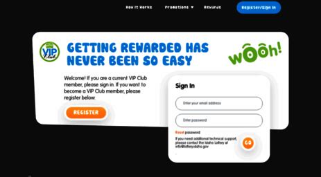 Vip.idaholottery.com is a web project, safe and generally suitable for all ages. We found that English is the preferred language on Vip Idaho Lottery pages. Their most used …. 
