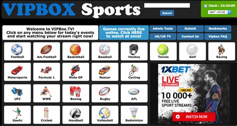Vipboc. Vipbox is a free service that lets consumers view live sports online. It’s a platform that enables you to watch live soccer or live NFL and live NBA and live NHL … 