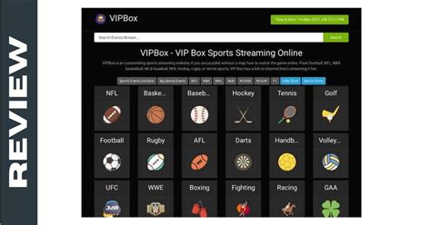 VIPBox provides quality live streaming information for live sports events. . Vipboxic